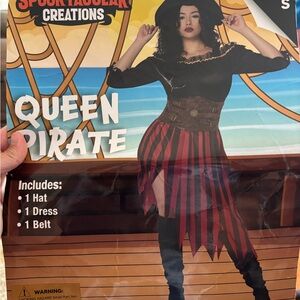 Womens Pirate Costume Dress with accessories
